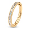 Thumbnail Image 4 of J'Lure Baguette & Round-Cut Lab-Created Diamond Wedding Band 3/8 ct tw 18K Yellow Gold