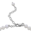 Thumbnail Image 2 of Cultured Pearl Bracelet Sterling Silver 7.5&quot;