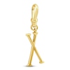 Thumbnail Image 2 of Charm'd by Lulu Frost Diamond Letter X Charm 1/8 ct tw Pavé Round 10K Yellow Gold