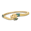 Thumbnail Image 1 of Le Vian Natural Ruby & Emerald Dragon Bangle Bracelet 1/5 ct tw Diamonds 14K Honey Gold