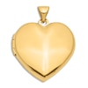 Thumbnail Image 1 of High-Polish Heart Family Locket Charm 14K Yellow Gold