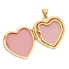 Thumbnail Image 3 of High-Polish Heart Family Locket Charm 14K Yellow Gold