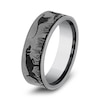 Thumbnail Image 2 of Men's Pointer Wedding Band Grey Tantalum 7.0mm