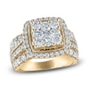 Thumbnail Image 1 of Round Diamond Engagement Ring 3 ct tw 14K Yellow Gold