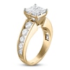 Thumbnail Image 2 of Princess & Round-Cut Diamond Engagement Ring 2-1/2 ct tw 14K Yellow Gold