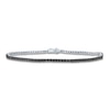 Thumbnail Image 1 of Men's Diamond Tennis Bracelet 1 ct tw Round 14K White Gold