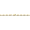 Thumbnail Image 2 of Italia D'Oro Solid Ball Chain Necklace 14K Yellow Gold 18&quot; 4.0mm