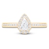 Thumbnail Image 2 of Brilliant Moments Pear-Shaped Diamond Engagement Ring 1/2 ct tw 14K Yellow Gold