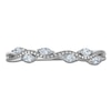 Thumbnail Image 2 of Certified Marquise-Cut Diamond Anniversary Ring 1/5 ct tw 14K White Gold