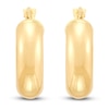 Thumbnail Image 1 of Chunky Hoop Earrings 10K Yellow Gold 16mm