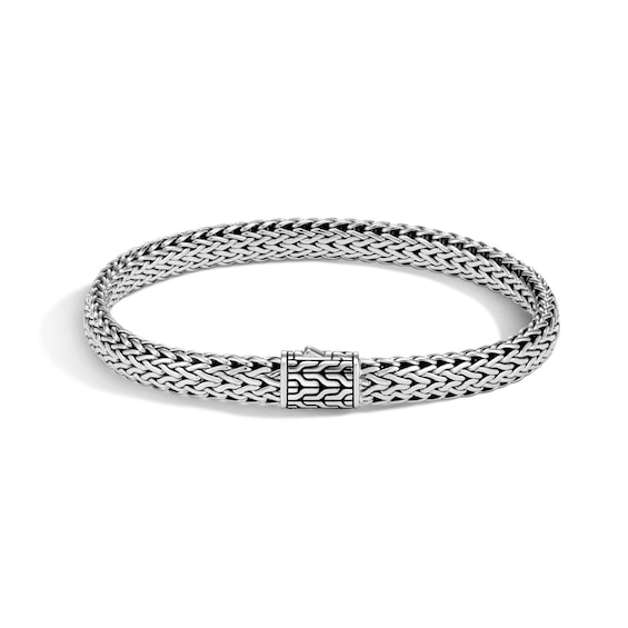 Hercules Bracelet 7.5 Small / Silver / Stainless Steel / Designed in USA / High Quality & Unique / Men's Jewelry / Klassic Statement