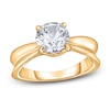 Thumbnail Image 0 of Diamond Solitaire Concave Engagement Ring 2 ct tw Round 14K Yellow Gold (I2/I)