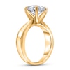 Thumbnail Image 1 of Diamond Solitaire Concave Engagement Ring 2 ct tw Round 14K Yellow Gold (I2/I)