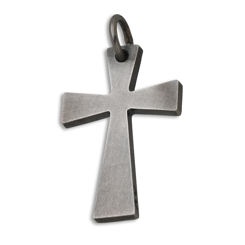 Main Image 1 of Marco Dal Maso Men's Cross Charm Sterling Silver