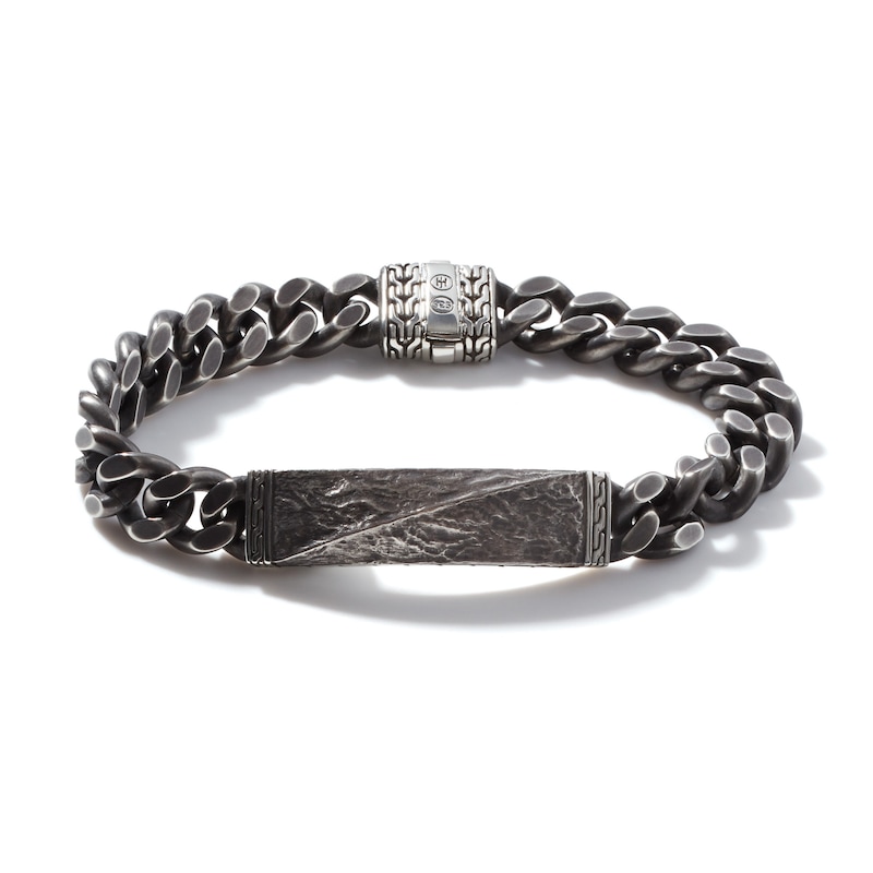 JOHN HARDY MEN'S Classic Chain Silver 11mm Curb link Bracelet with