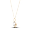 Thumbnail Image 2 of Children's Heart Necklace 14K Two-Tone Gold