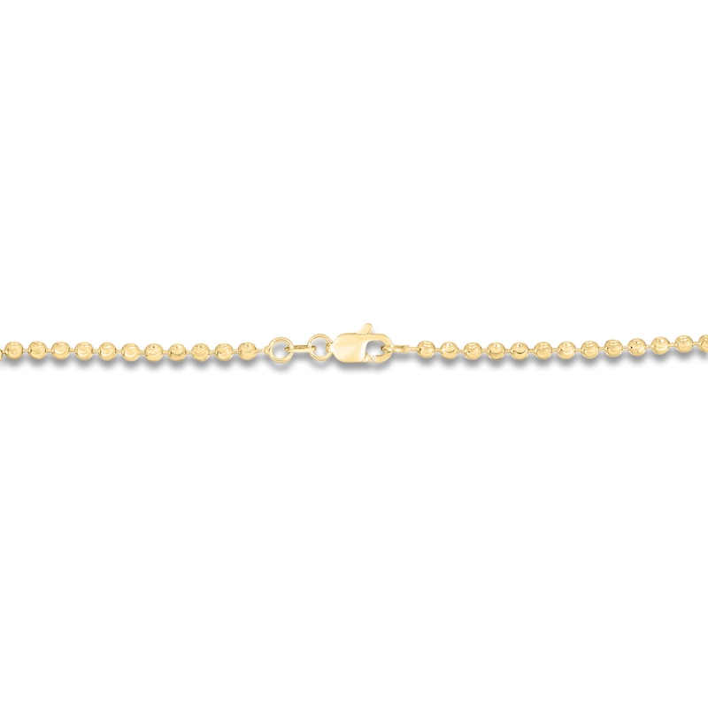 Gold Bead Chain 14K Yellow Gold / 16