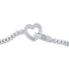 Thumbnail Image 3 of Diamond Tennis Bracelet 1-1/4 ct tw Round 14K White Gold 7&quot;