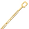 Thumbnail Image 2 of Paperclip Chain Bracelet 14K Yellow Gold 7.25&quot; 3.8mm