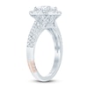 Thumbnail Image 1 of Pnina Tornai Diamond Engagement Ring 1-3/4 ct tw Princess/Round 14K White Gold