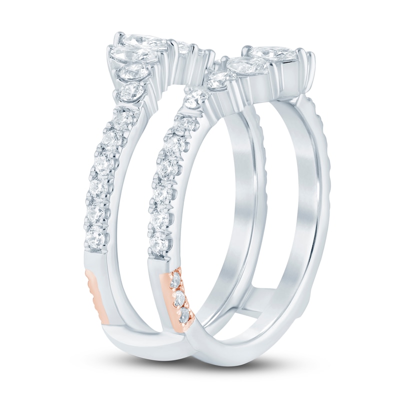 Main Image 2 of Pnina Tornai Diamond Enhancer Band 1 ct tw Marquise/Round 14K White Gold