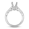 Thumbnail Image 2 of Diamond Engagement Ring Setting 1/2 ct tw Round 14K White Gold