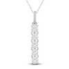 Thumbnail Image 1 of Diamond Pendant Necklace 3/4 ct tw 14K White Gold