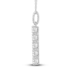 Thumbnail Image 3 of Diamond Pendant Necklace 3/4 ct tw 14K White Gold