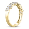 Thumbnail Image 1 of Certified Diamond Marquise & Round-Cut Anniversary Ring 1 ct tw 14K Yellow Gold