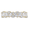 Thumbnail Image 2 of Certified Diamond Marquise & Round-Cut Anniversary Ring 1 ct tw 14K Yellow Gold