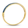 Thumbnail Image 2 of Le Vian Denim Ombré Sapphire Bangle Bracelet 14K Honey Gold