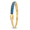 Thumbnail Image 3 of Le Vian Denim Ombré Sapphire Bangle Bracelet 14K Honey Gold