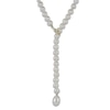 Thumbnail Image 1 of Cultured Pearl Lariat Strand Necklace 14K Yellow Gold 24&quot;