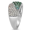 Thumbnail Image 3 of Le Vian Emerald Ombré Ring 3/8 ct tw Diamonds 14K Vanilla Gold