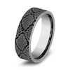 Thumbnail Image 2 of Snake Wedding Band Gray Tantalum 7mm