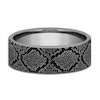 Thumbnail Image 3 of Snake Wedding Band Gray Tantalum 7mm