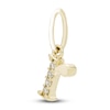 Thumbnail Image 2 of Initial R Necklace Charm Diamond Accents 10K Yellow Gold