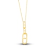 Thumbnail Image 2 of Mariner Link Chain Diamond Accent 14K Yellow Gold 18&quot;