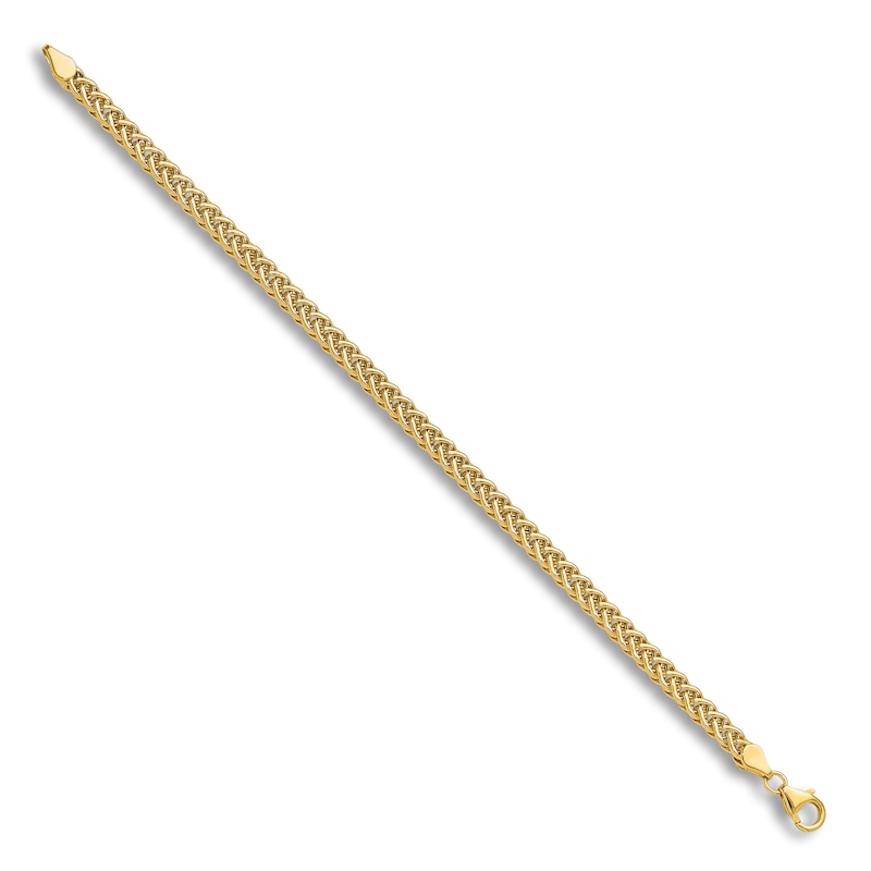 Main Image 2 of High-Polish Link Bracelet 14K Yellow Gold 7.5&quot;