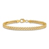 Thumbnail Image 3 of High-Polish Link Bracelet 14K Yellow Gold 7.5&quot;