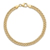 Thumbnail Image 4 of High-Polish Link Bracelet 14K Yellow Gold 7.5&quot;