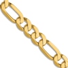 Thumbnail Image 0 of Solid Flat Figaro Chain Necklace 14K Yellow Gold 22" 7.5mm