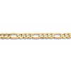 Thumbnail Image 1 of Solid Flat Figaro Chain Necklace 14K Yellow Gold 22" 7.5mm
