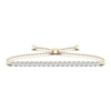 Thumbnail Image 0 of Lab-Created Diamond Bolo Tennis Bracelet 3 ct tw 14K Yellow Gold