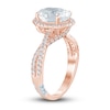 Thumbnail Image 2 of Pnina Tornai Lab-Created Diamond Engagement Ring 3 ct tw Oval/Round 14K Rose Gold