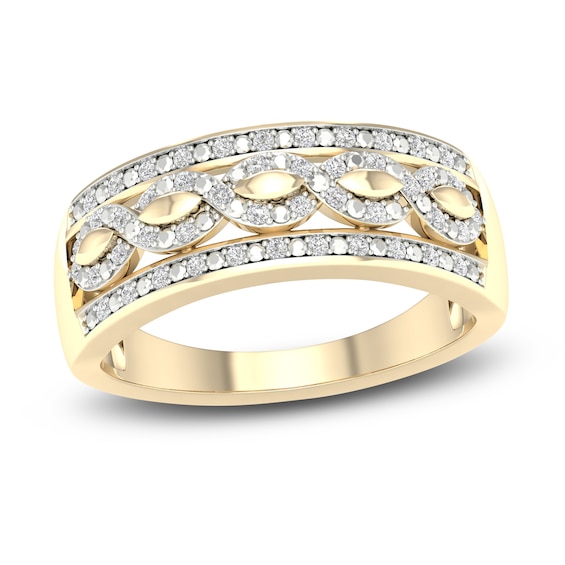 Diamond Wedding Band 1/8 ct tw Round 14K Yellow Gold | Jared