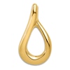 Thumbnail Image 1 of High-Polish Teardrop Slide Charm 14K Yellow Gold