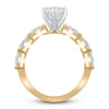 Thumbnail Image 2 of Lab-Created Diamond Engagement Ring 2 ct tw Marquise 14K Yellow Gold