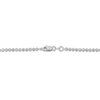 Thumbnail Image 1 of Solid Diamond-Cut Beaded Chain Necklace 14K White Gold 18" 2mm