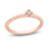 Thumbnail Image 1 of Floral Ring Diamond Accent 14K Rose Gold